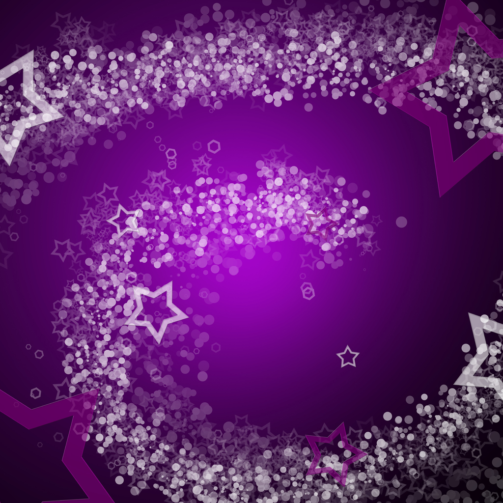 Abstract Work - Purple Flare